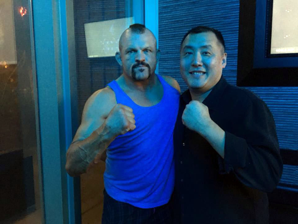Chuck Liddell at MiAn Sushi downtown July 9
